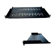 PLATEAU FIXE 19 -1U-PROF.250MM-NOIR